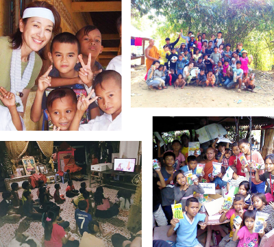 カンボジアの孤児院への支援